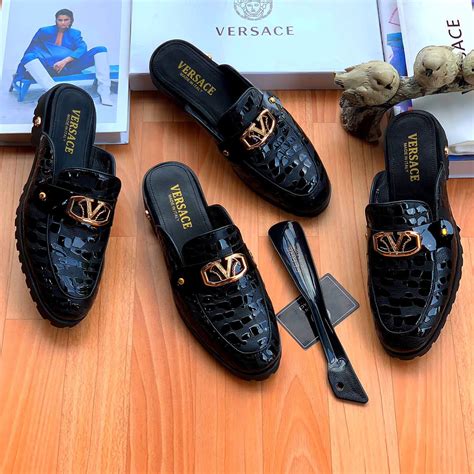 fake versace dress shoes|versace denim shoes.